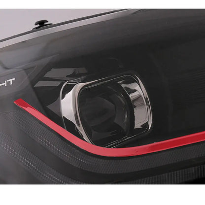 Polo 8 IQ GTI Style Projector Headlight - Suitable To Fit VW Polo 6 (10-On) Max Motorsport