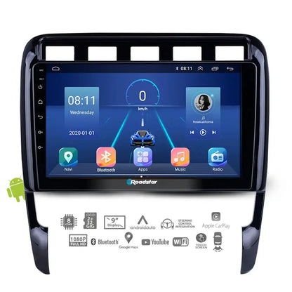 Porsche Cayenne (03-13) - 9 Inch Roadstar Android Entertainment & GPS System Roadstar