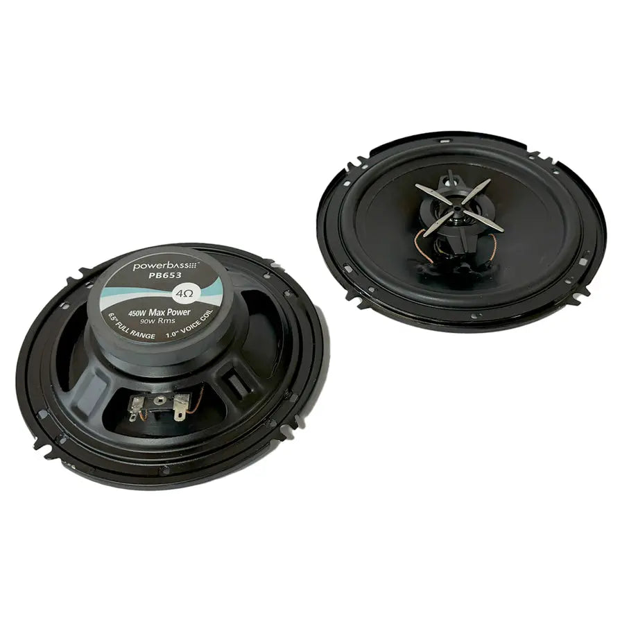 Powerbass PB653 6.5" Full Range Speaker (450W) Powerbass Audio