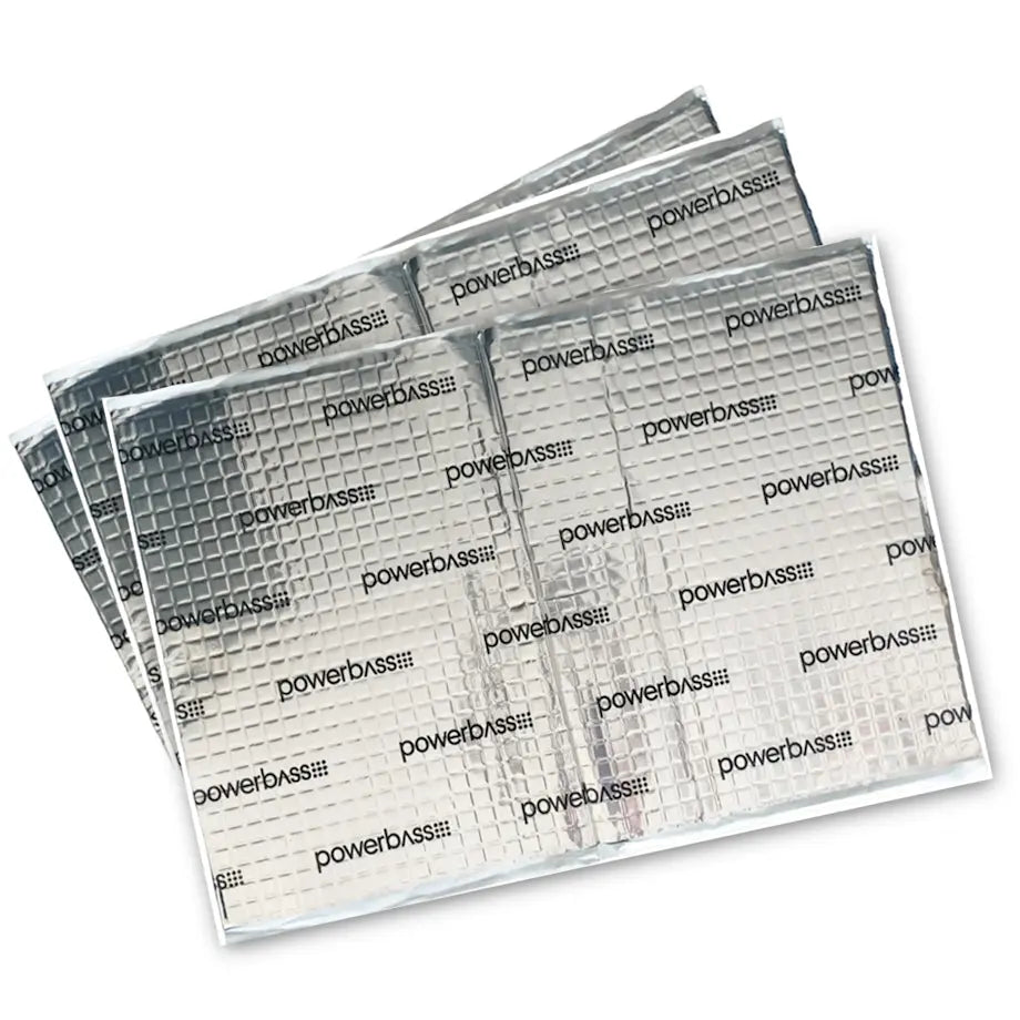 Powerbass Sound Deadening Mat (750mm x 500mm) – Max Motorsport