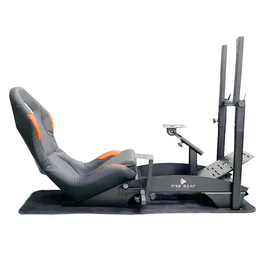 Pro Seat - Racing Simulator Gaming Seat With TV Stand Max Motorsport