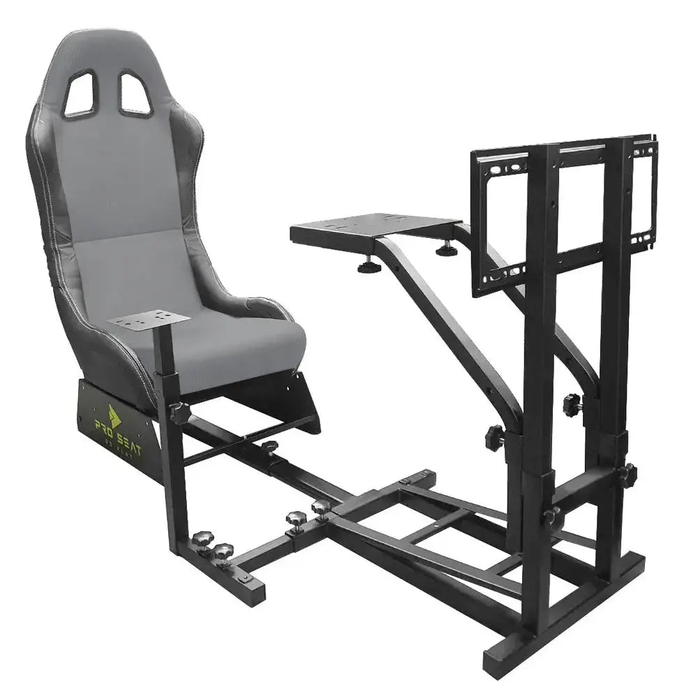 Pc Racing Seats Pro Seat - Racing Simulator Gaming Seat With TV Stand – Max Motorsport