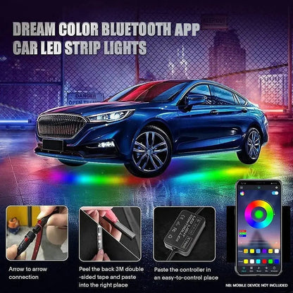 Pro-Series App Controlled RGB LED Under Car Light Kit Max Motorsport