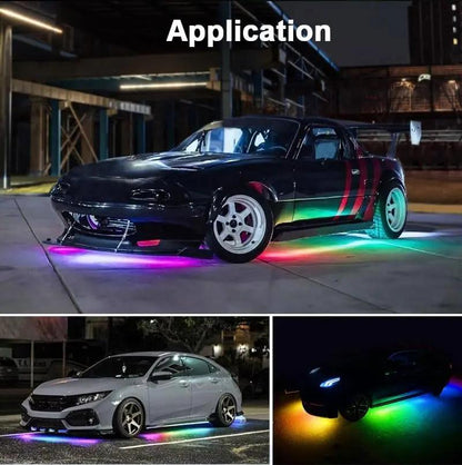 Pro-Series App Controlled RGB LED Under Car Light Kit Max Motorsport