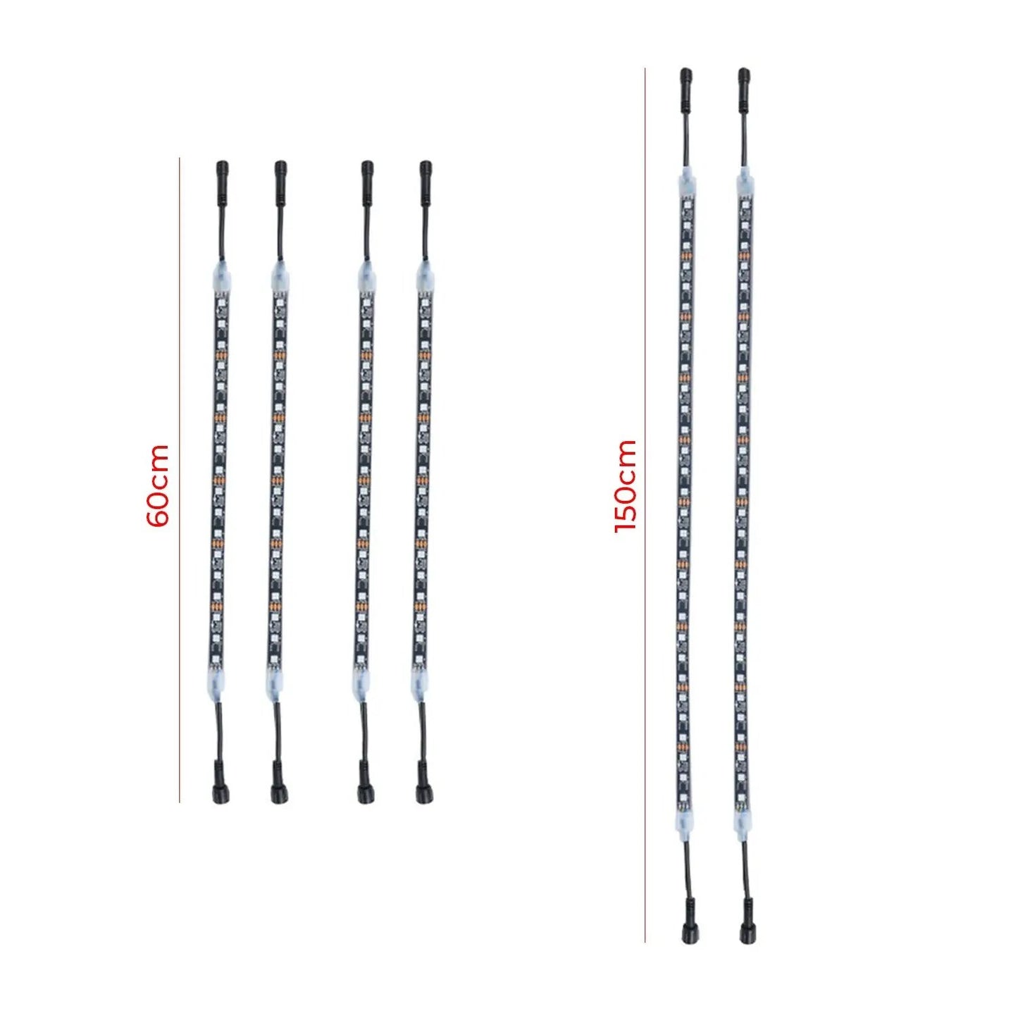 Pro-Series App Controlled RGB LED Under Car Light Kit Max Motorsport