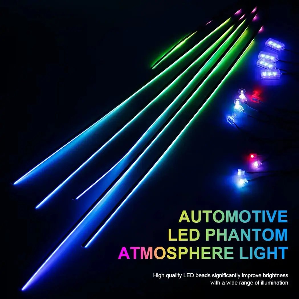 ProGlow Car Interior  RGB Ambient Lighting Kit - App Controlled Max Motorsport