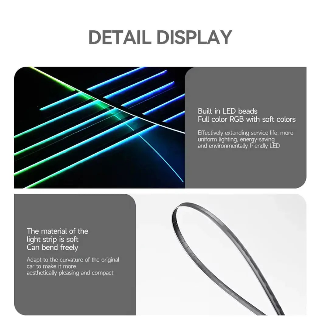 ProGlow Car Interior  RGB Ambient Lighting Kit - App Controlled Max Motorsport