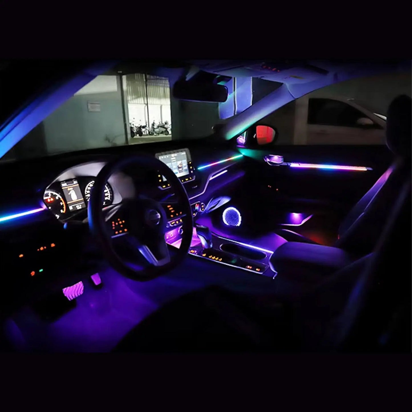 ProGlow Car Interior RGB Ambient Lighting Kit - App Controlled Max Motorsport