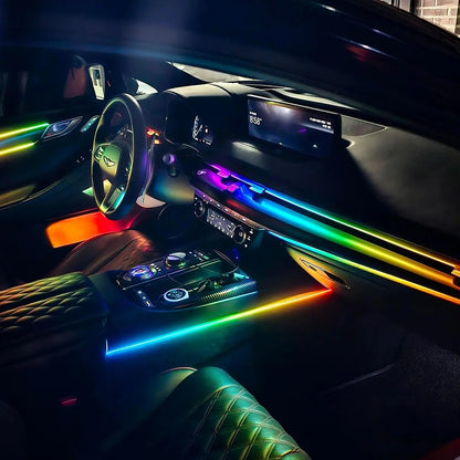 ProGlow Car Interior RGB Ambient Lighting Kit - App Controlled Max Motorsport