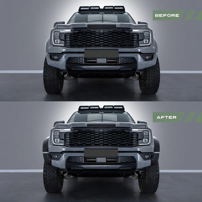 Ranger Next Gen T9 Raptor (22-On) 50mm Wide Wheel Arch Fender Flares Max Motorsport