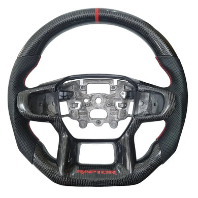 Ranger Next Gen (22-On) Genuine Carbon Fibre Raptor Style Steering Wheel Max Motorsport