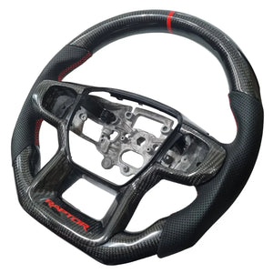 Ranger Next Gen (22-On) Genuine Carbon Fibre Raptor Style Steering Wheel Max Motorsport