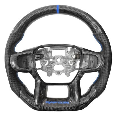 Ranger Next Gen (22-On) Genuine Carbon Fibre Raptor Style Steering Wheel Max Motorsport