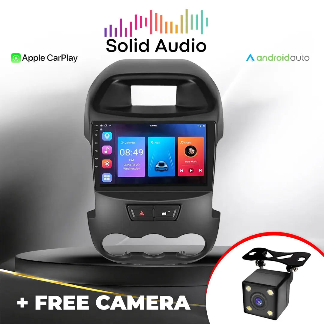 Ranger T6 (12-15) - 9 Inch Solid Audio Android Entertainment & GPS System +FREE Reverse Camera Solid Audio