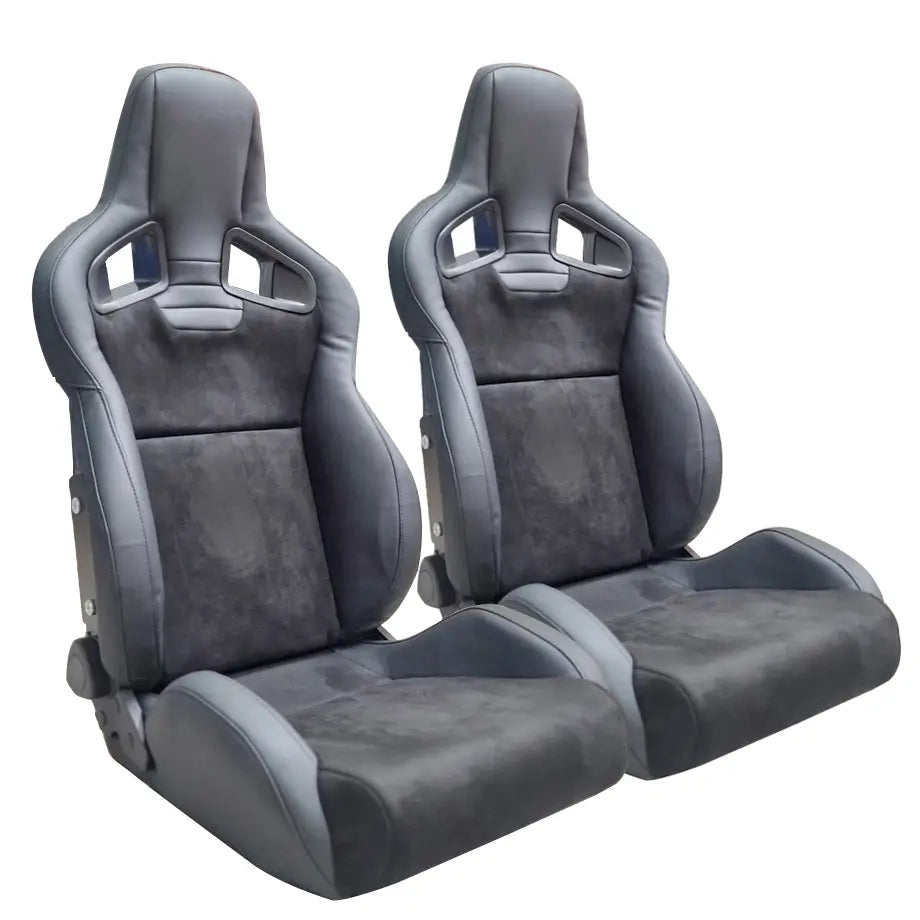 Premium Quality Wingback Race Seats - Fibreglass Re-Inforced (Pair ...