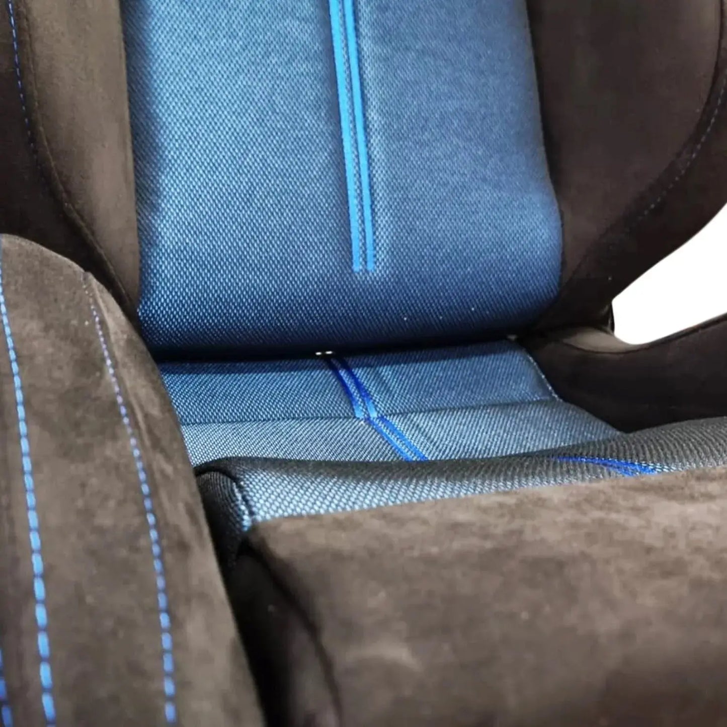 Reclinable Wingback Racing Seats PVC + Suede (Pair) Max Motorsport