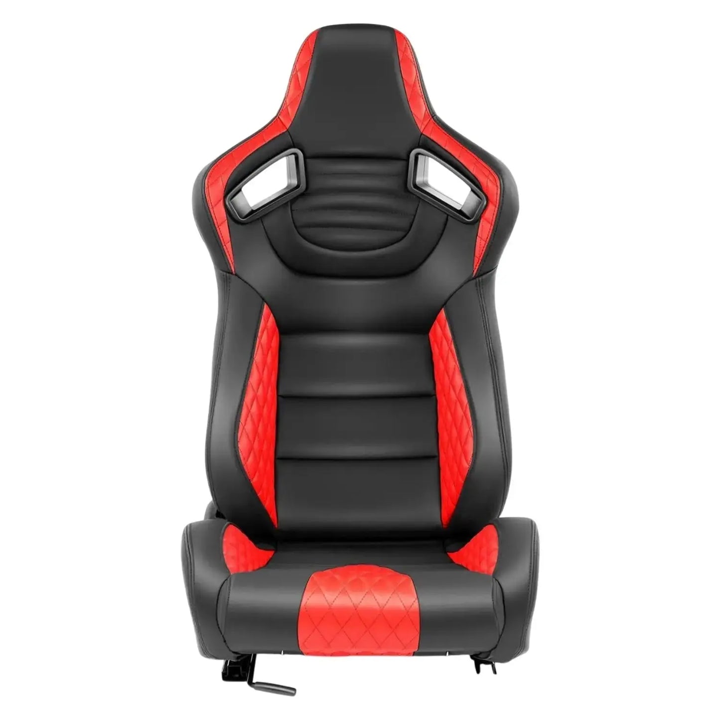 Reclinable Wingback Racing Seats PVC (Pair) Max Motorsport