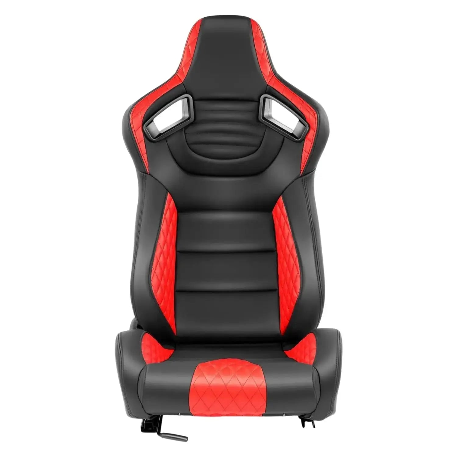 Reclinable Wingback Racing Seats PVC (Pair) Max Motorsport