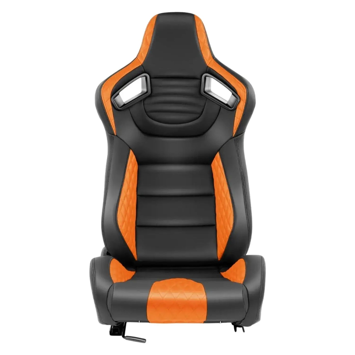 Reclinable Wingback Racing Seats PVC (Pair) Max Motorsport