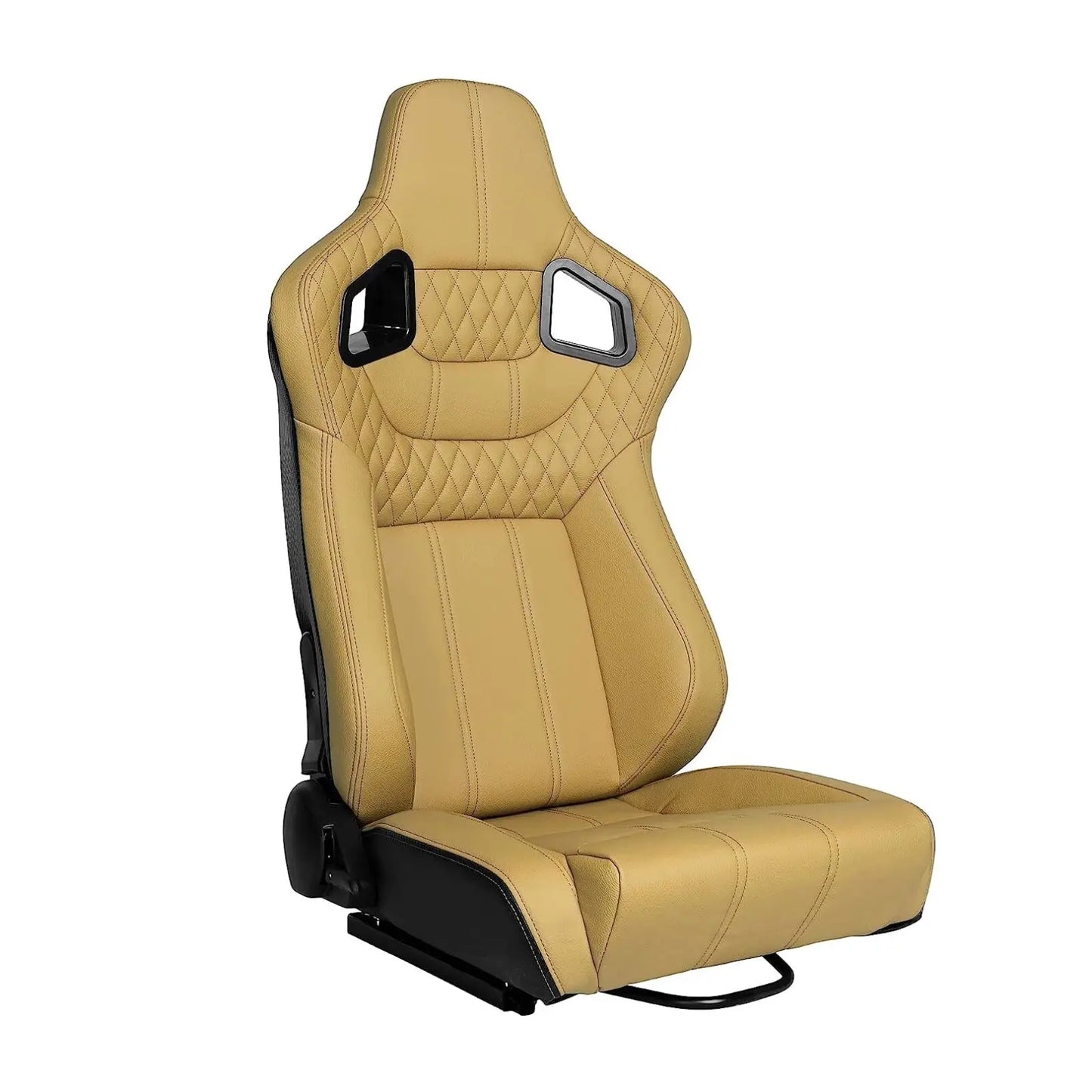 Reclinable Wingback Racing Seats PVC (Pair) Max Motorsport