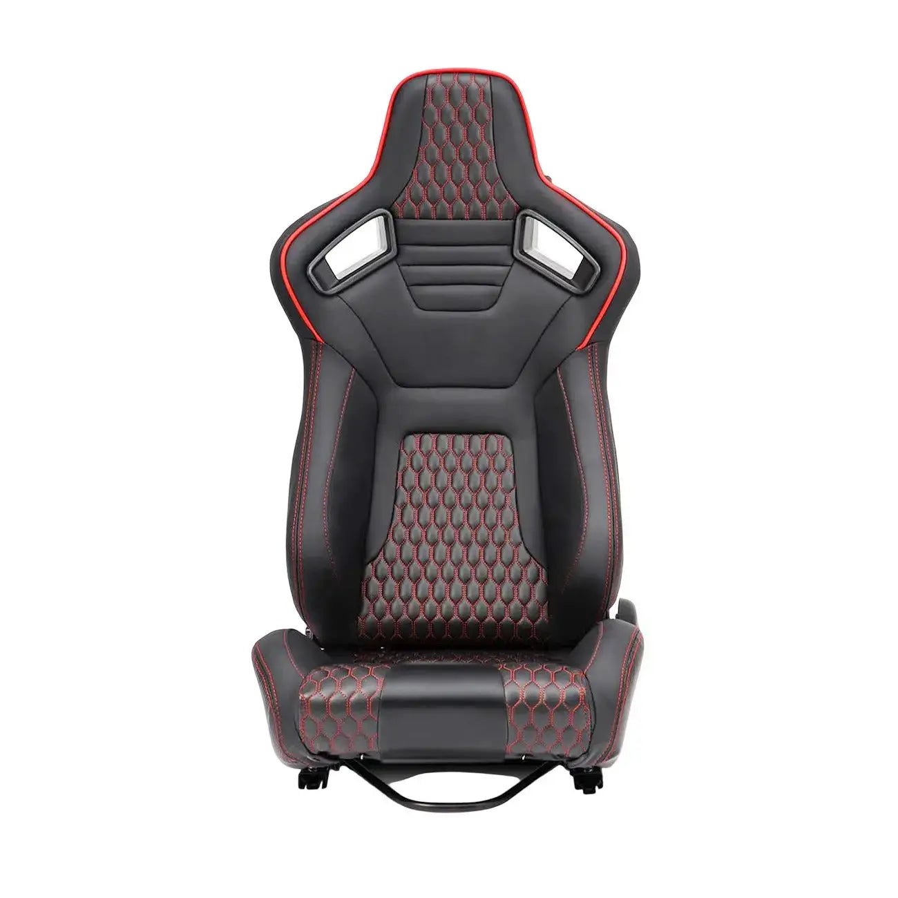 Reclinable Wingback Racing Seats PVC (Pair) Max Motorsport