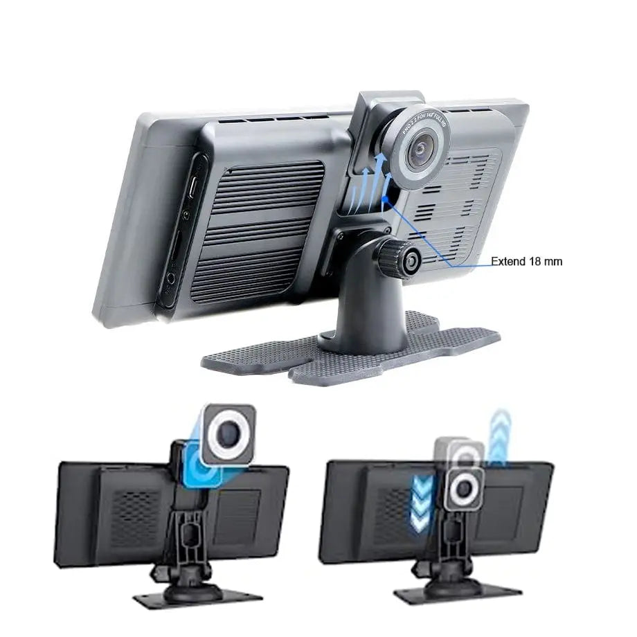 Roadstar - 10.26 Inch 2-Way DVR Camera Screen With Apple Carplay & And ...