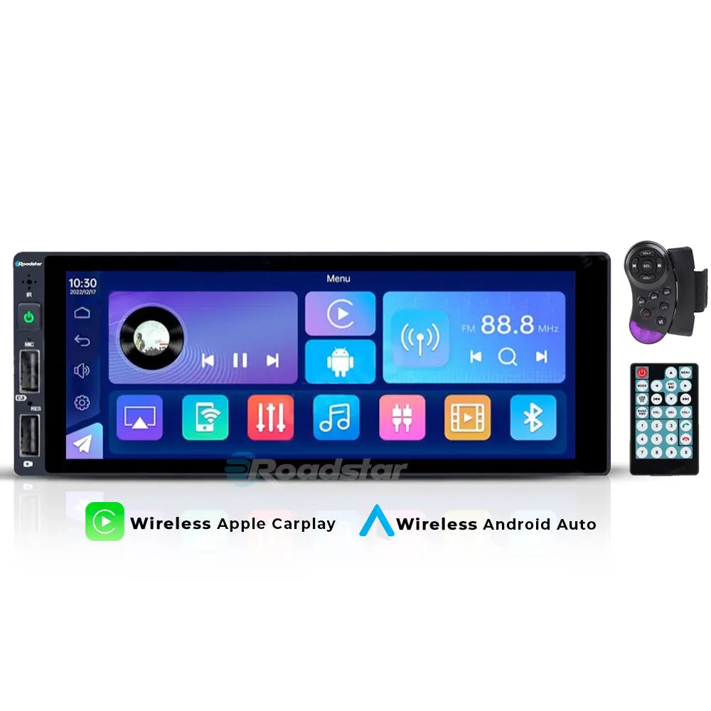 Roadstar 6.8" Single Din Android / MP5 Player Roadstar