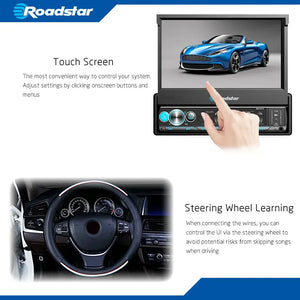 7 Inch Multimedia Screen Roadstar 7 Inch Multimedia Automatic In-Dash System With Apple Carplay ...