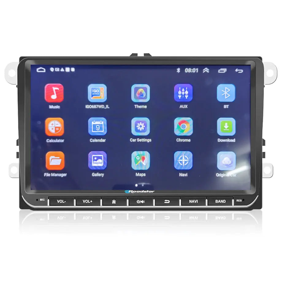 Vw Android Multimedia Roadstar - 9 Inch VW Android Multimedia Unit – Max Motorsport