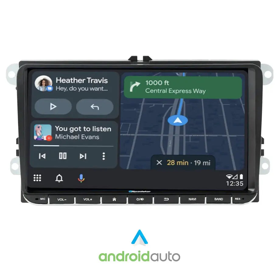 Roadstar - 9 Inch VW Android Multimedia Unit With Voice Command – Max ...