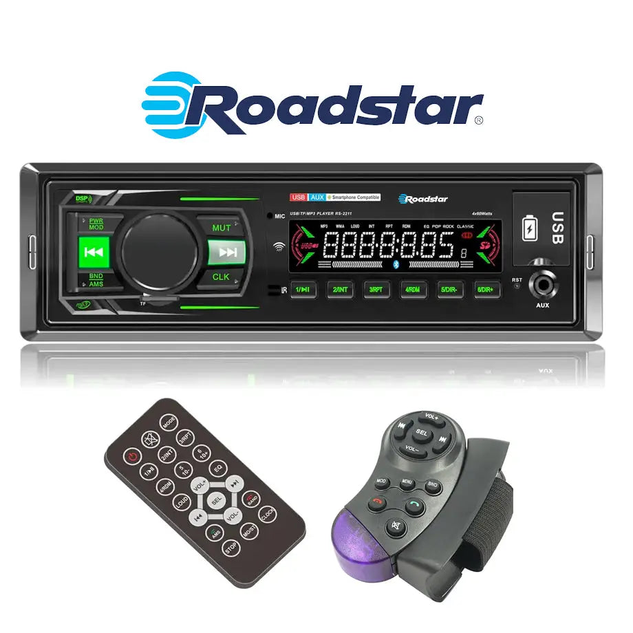Roadstar RS-2211 MP3 Media Player with USB & Bluetooth Max Motorsport