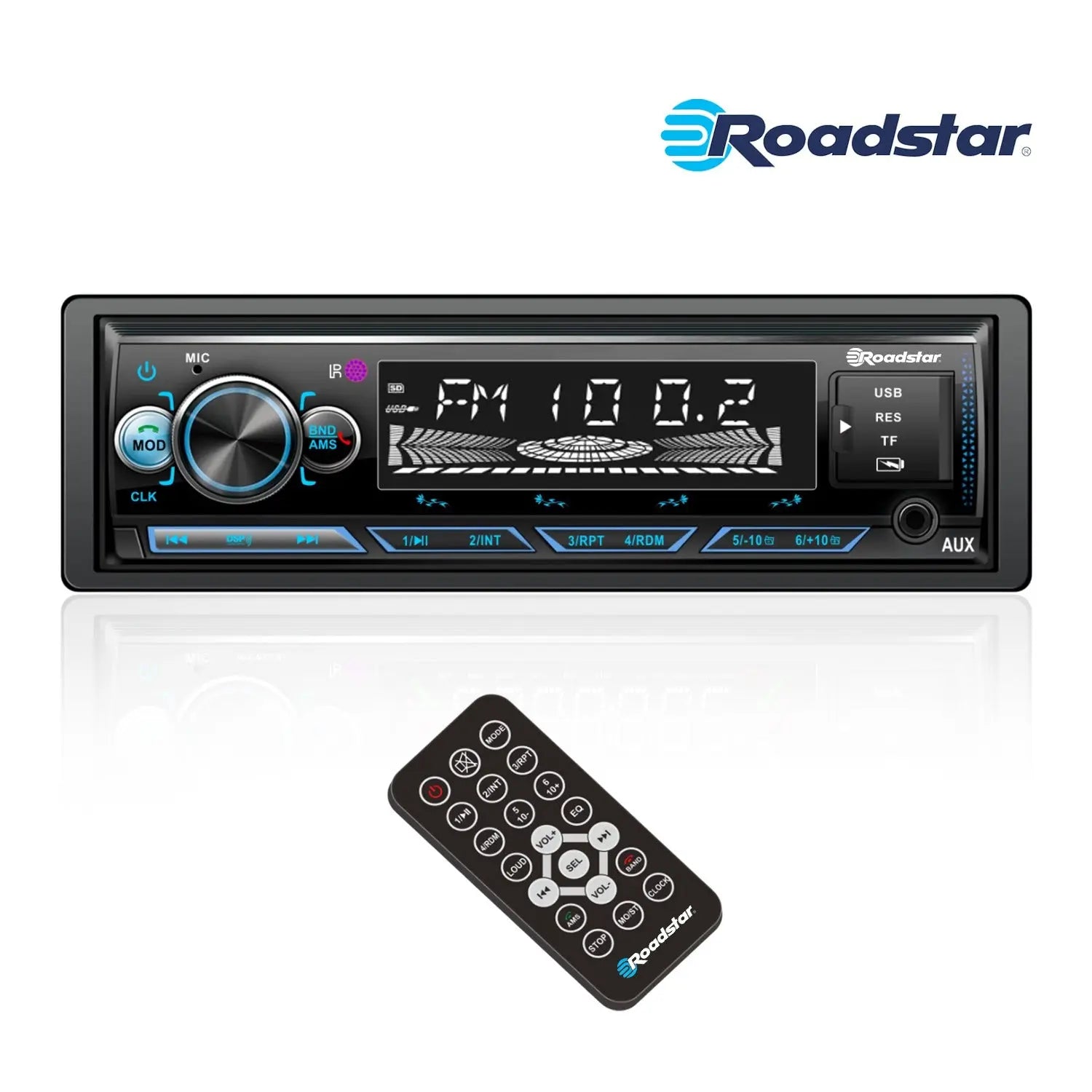Roadstar RS-5309 MP3 Media Player with USB & Bluetooth Roadstar