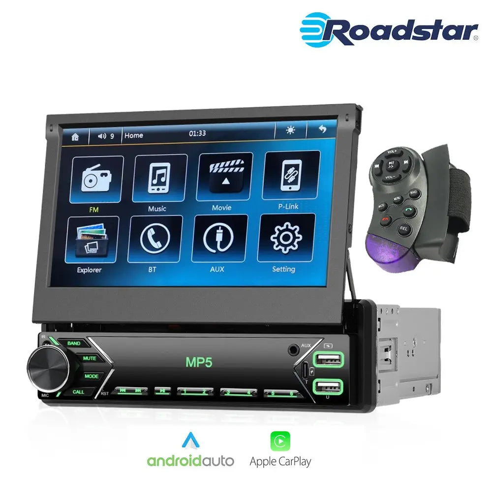 Roadstar RS3834 - 7 Inch Multimedia Manual In-Dash System Roadstar