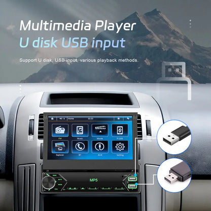 Roadstar RS3834 - 7 Inch Multimedia Manual In-Dash System Roadstar