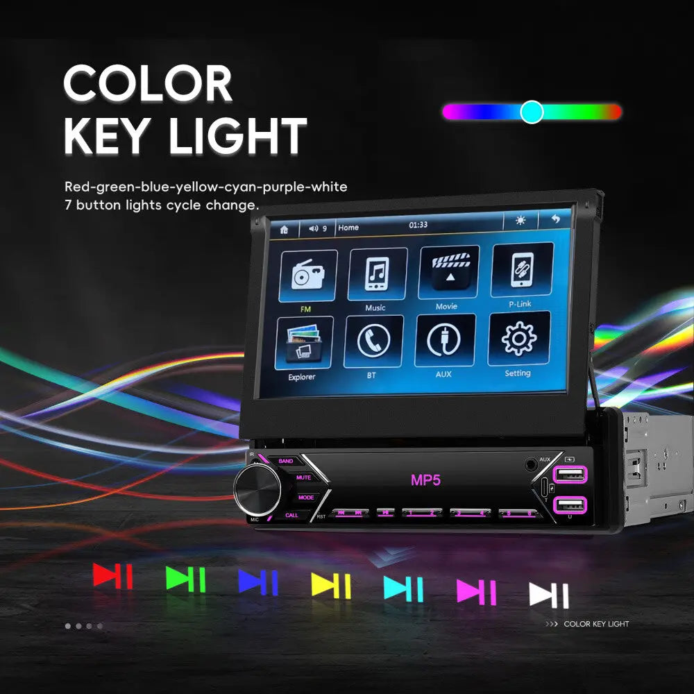 Roadstar RS3834 - 7 Inch Multimedia Manual In-Dash System Roadstar