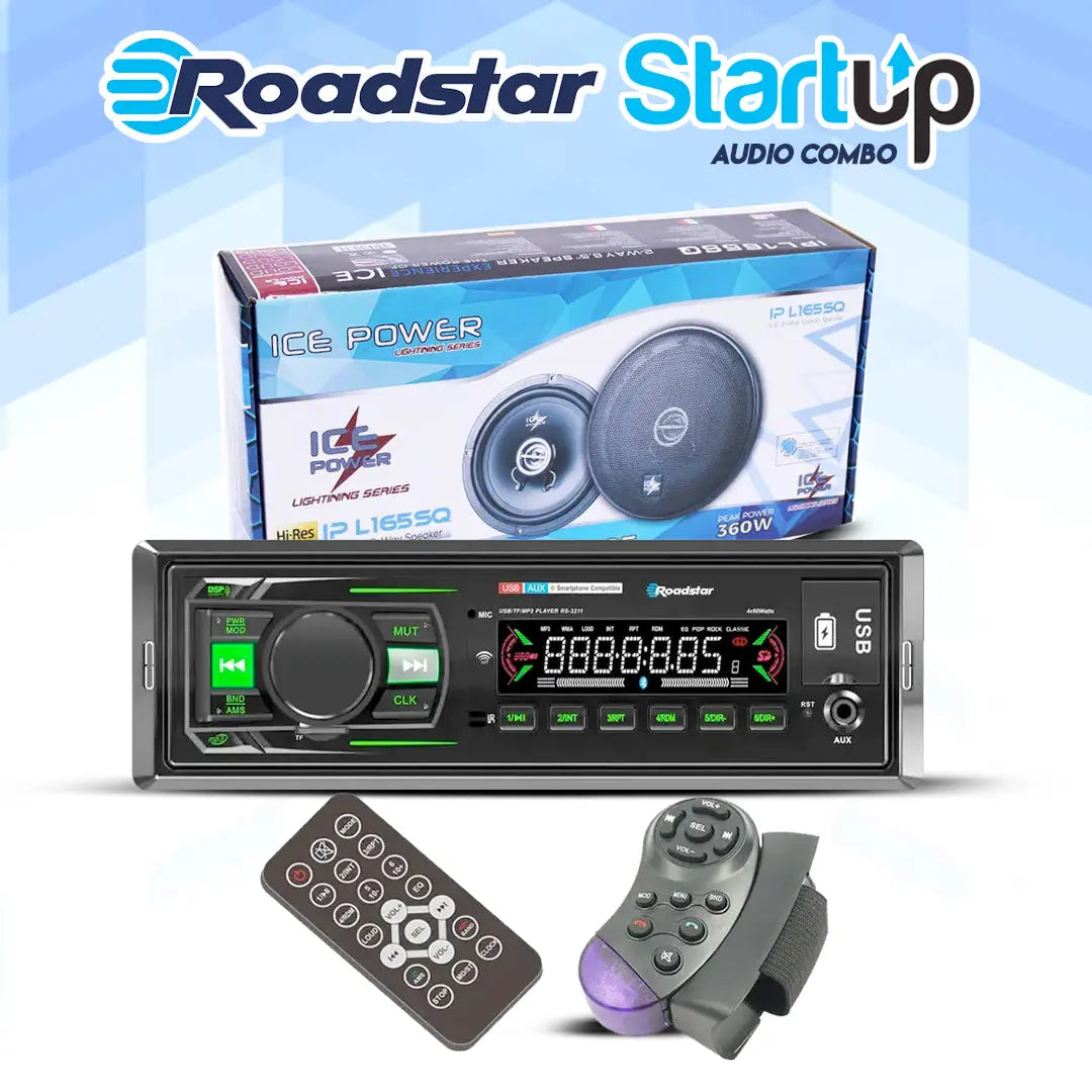 Roadstar Start Up Audio Combo Max Motorsport