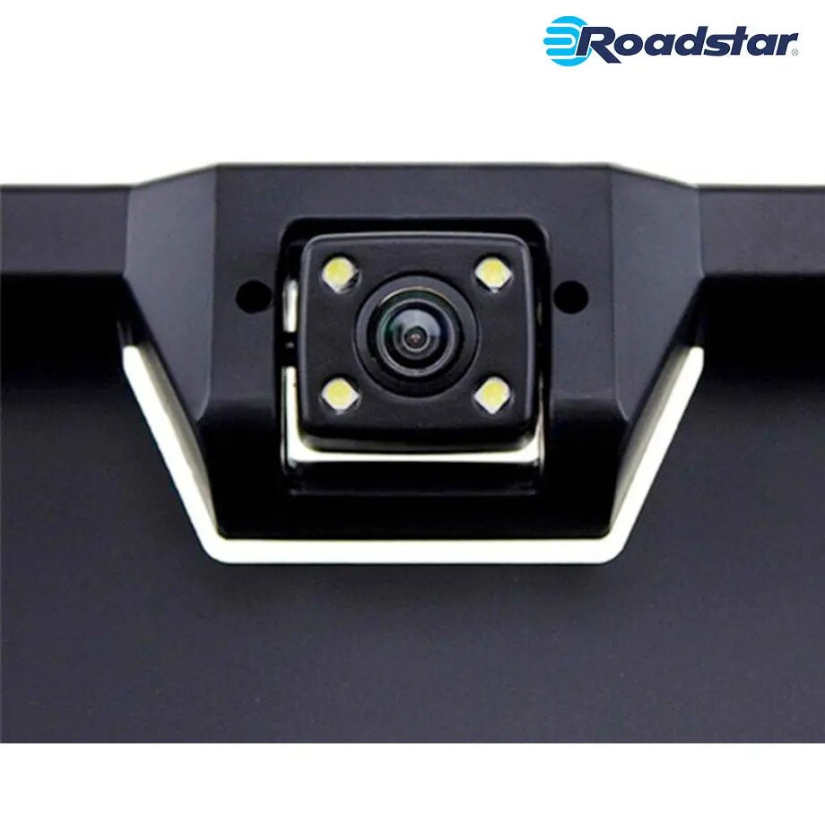 Roadstar - Universal Number Plate Holder With Built-In Rearview Camera maxmotorsports