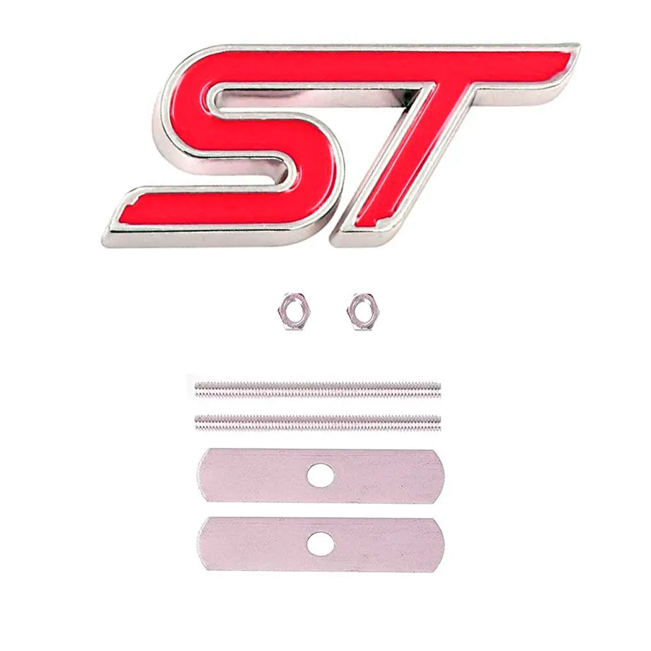 ST Metal Grille Badge - Red Max Motorsport