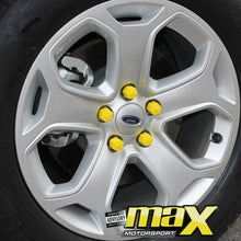 Load image into Gallery viewer, Silicone Protective Wheel Nut Covers (Yellow) maxmotorsports
