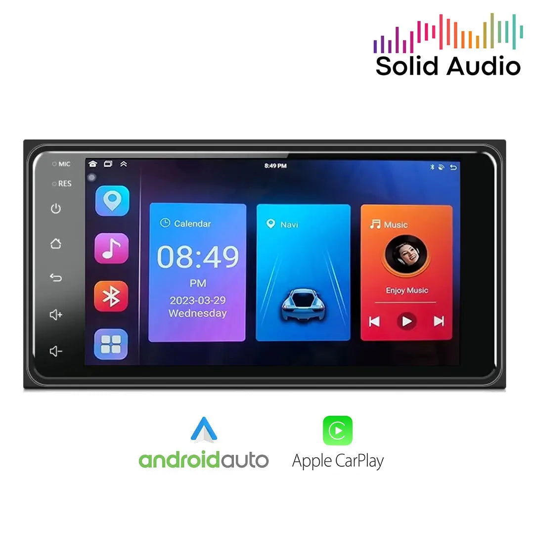 Solid Audio SA-HU70TY 7" Universal Toyota Android Multimedia Navigation System Solid Audio