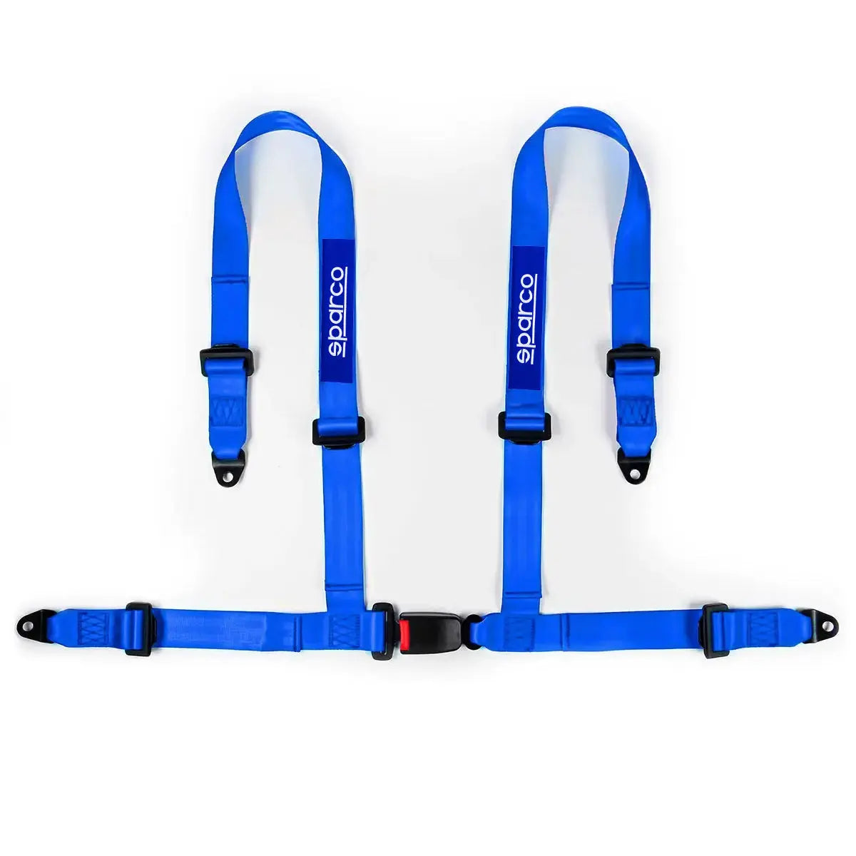 Sparco 4-Point Racing Seat Harness (Blue) Max Motorsport