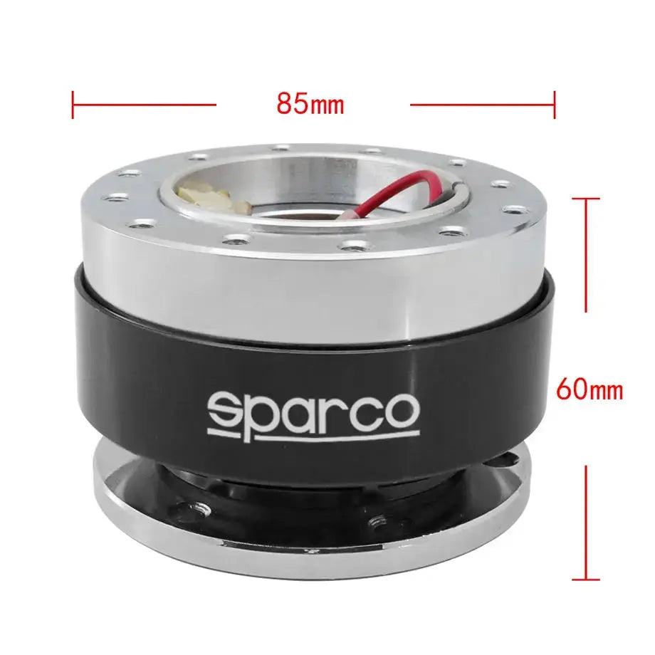 Sparco Quick Release Steering Wheel Hub Kit (Black) Max Motorsport