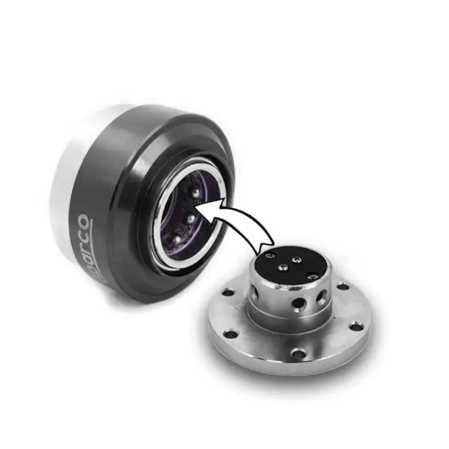 Sparco Quick Release Steering Wheel Hub Kit (Black) Max Motorsport