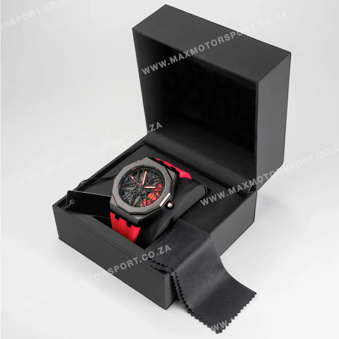 Sports Car Rim Wheel Watch - Benz G55 Spinning Face – Max Motorsport