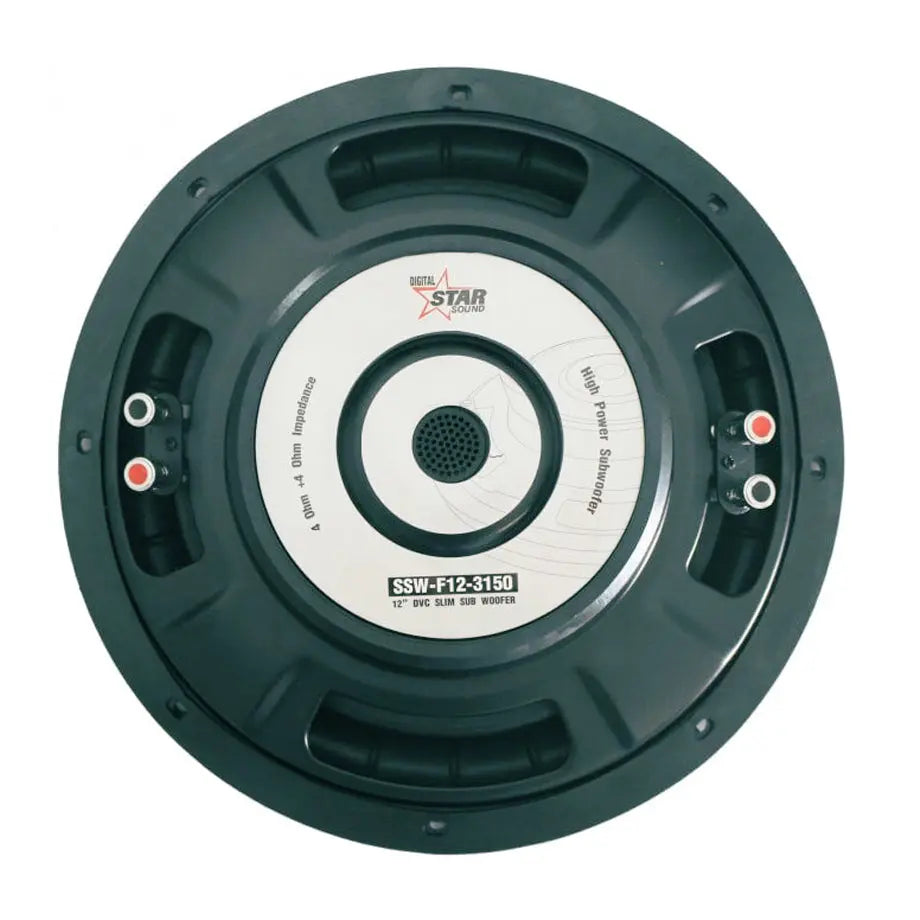 Star Sound 12" DVC Slim Subwoofer Star Sound