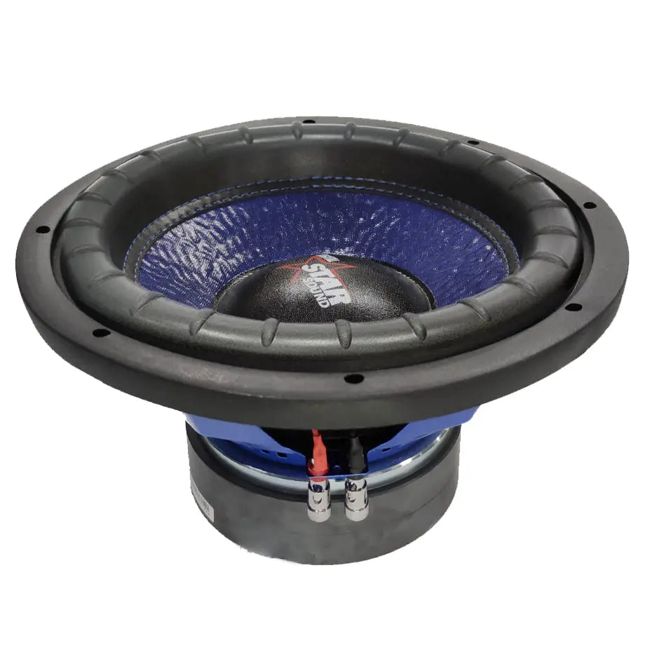 Star Sound 12" SSW-SV2-15000 Spectrum Series D2 DVC Subwoofer (15000W) Ice Power