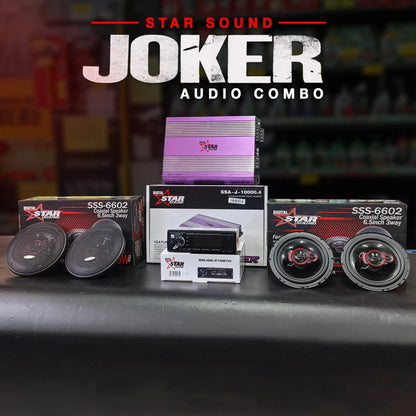 Star Sound Joker Audio Combo +FREE Super Tweeter Ice Power