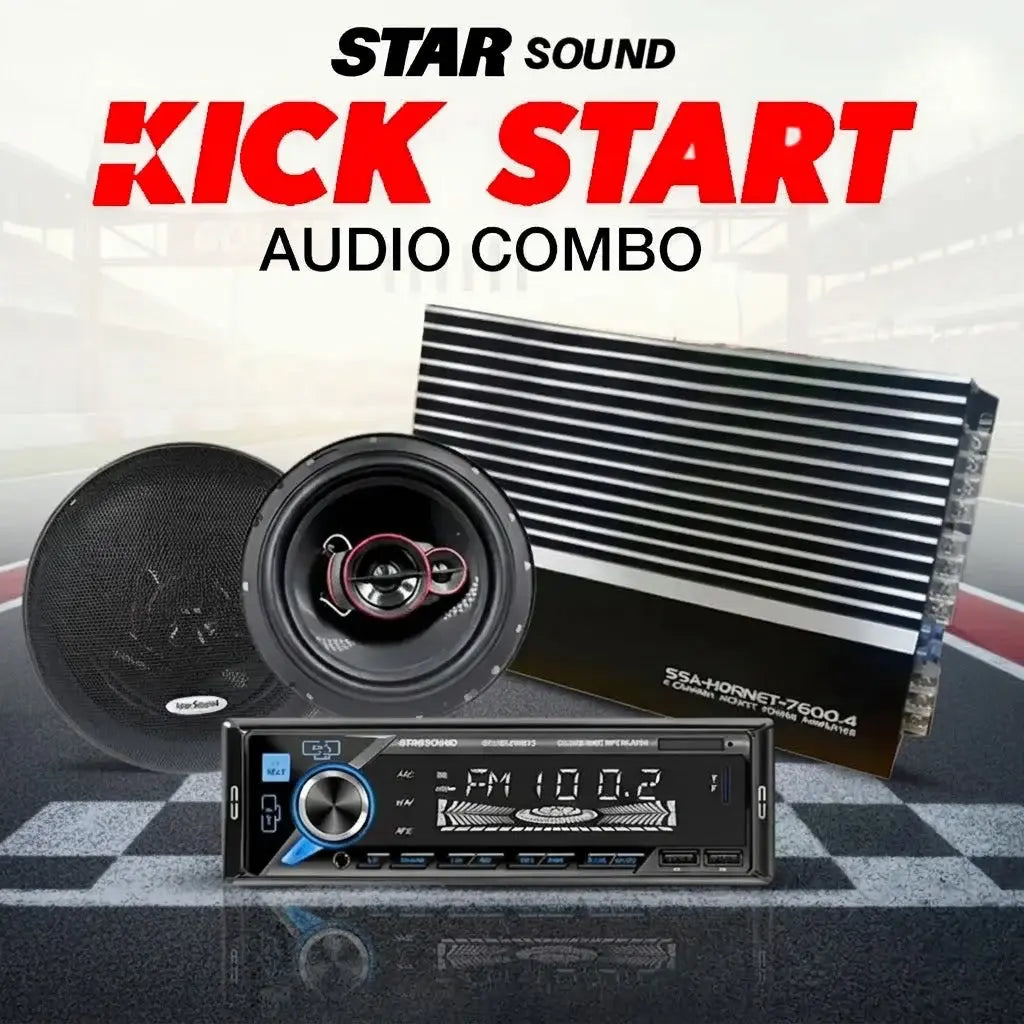 Star Sound Kick Start Audio Combo Ice Power