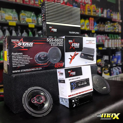 Star Sound Kick Start Audio Combo +FREE Super Tweeter Ice Power