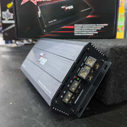 Star Sound SSA-M1-1000.1 Compact Mini Monoblock Amplifier Max Motorsport